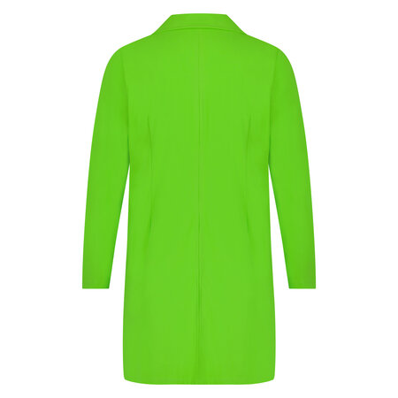 Lange Blazer in Lime van Plus Basics