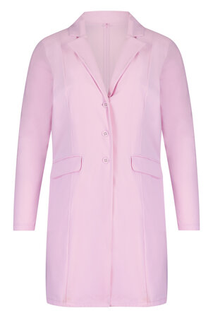 Plus basics jacket light pink