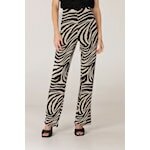 Juffrouw jansen zebra dessin broek