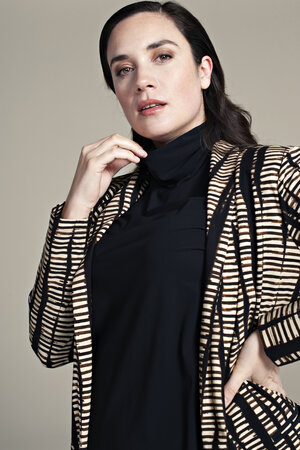 Plus basics Lange blazer serie Safari.