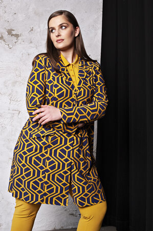 Lange blazer art deco.