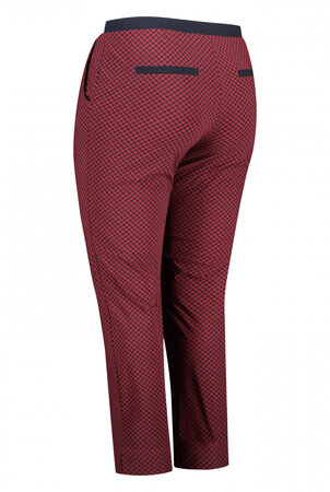 City pant long Dressed Dobby