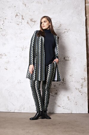 City pant long Scotch Argyle