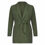 Wrap Jacket in de kleur  Khaki van Plus Basics