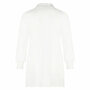 Smock top off white