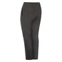 Jogger pant Plus Basics in het bruin.