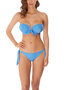 Beach hut halter bikini van Freya in het zwart en blauw