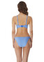 Beach hut halter bikini van Freya in het zwart en blauw