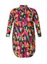 Blouse/jurk multi colour.