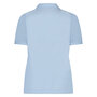 Polo shirt ss light blue van Plus Basics.