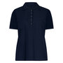 Polo shirt ss light blue van Plus Basics.