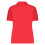 Polo shirt ss  rood van Plus Basics.