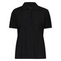 Polo shirt ss  zwart van Plus Basics.