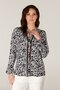 Juffrouw Jansen blouse met kant.