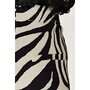 Juffrouw jansen zebra dessin broek