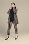 City pant  7/8 Plus Basics in safari print.