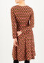 I am posh Midi jurk