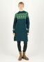 Gebreiden jurk Scandi woods.